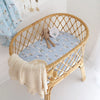 SNUGGLE HUNNY TAKING FLIGHT ORGANIC BASSINET SHEET / CHANGE PAD COVER