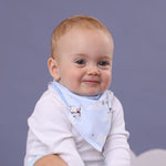 SNUGGLE HUNNY TAKING FLIGHT ORGANIC DRIBBLE BIB