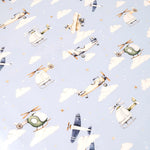 SNUGGLE HUNNY TAKING FLIGHT ORGANIC COTTON FITTED SHEET