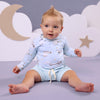 SNUGGLE HUNNY TAKING FLIGHT LONG SLEEVE ORGANIC BODYSUIT