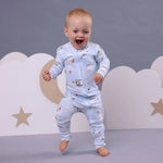 SNUGGLE HUNNY TAKING FLIGHT ORGANIC SNUGGLESUIT CONVERTIBLE ROMPER