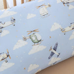 SNUGGLE HUNNY TAKING FLIGHT ORGANIC COTTON PILLOW CASE