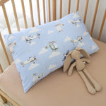 SNUGGLE HUNNY TAKING FLIGHT ORGANIC COTTON PILLOW CASE
