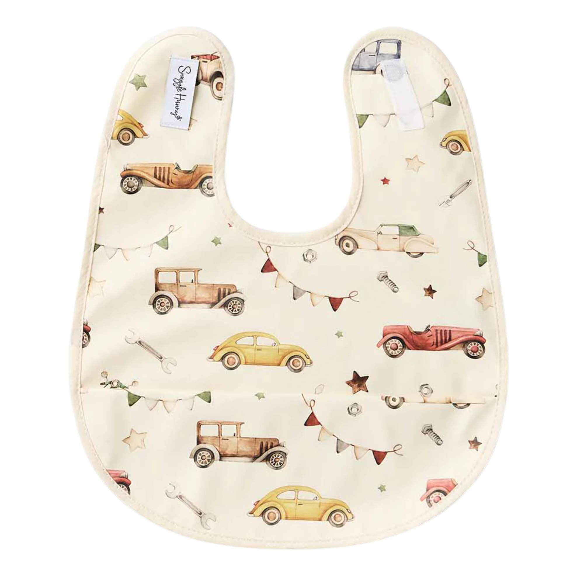 SNUGGLE HUNNY VINTAGE CARS SNUGGLE BIB