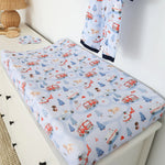 SNUGGLE HUNNY TO THE RESCUE BASSINET SHEET/CHANGE PAD COVER
