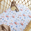 SNUGGLE HUNNY TO THE RESCUE BASSINET SHEET/CHANGE PAD COVER