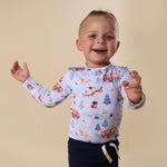 SNUGGLE HUNNY TO THE RESCUE LONG SLEEVE BODYSUIT