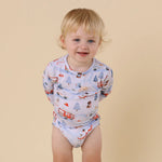 SNUGGLE HUNNY TO THE RESCUE LONG SLEEVE BODYSUIT