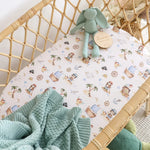 SNUGGLE HUNNY TREASURE ISLAND BASSINET / CHANGE PAD COVER