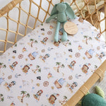 SNUGGLE HUNNY TREASURE ISLAND BASSINET / CHANGE PAD COVER