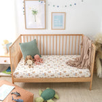 SNUGGLE HUNNY TREASURE ISLAND FITTED COT SHEET