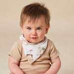 SNUGGLE HUNNY TREASURE ISLAND DRIBBLE BIB