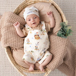 SNUGGLE HUNNY TREASURE ISLAND SNUGGLE OVERALL SHORTS