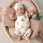 SNUGGLE HUNNY TREASURE ISLAND SNUGGLE OVERALL SHORTS