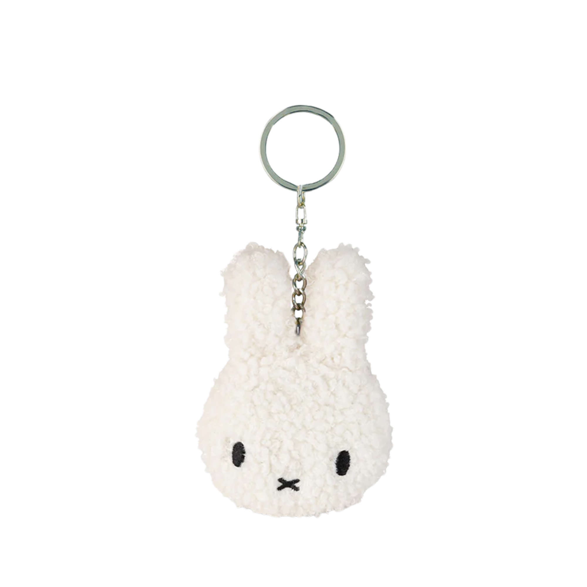 MIFFY FLAT KEYCHAIN ECO TINY TEDDY CREAM