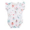 SNUGGLE HUNNY FAIRY GARDEN SHORT SLEEVE BODYSUIT WITH FRILL