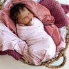 SNUGGLE HUNNY TWINKLE  JERSEY WRAP & TOP KNOT SET
