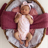 SNUGGLE HUNNY TWINKLE SHORT SLEEVE BODYSUIT WITH FRILL