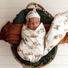 SNUGGLE HUNNY BEARS ORGANIC MUSLIN WRAP