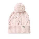 SNUGGLE HUNNY BLUSH PINK KNIT BEANIE