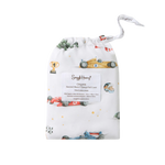 SNUGGLE HUNNY LITTLE RACERS BASSINET SHEET/CHANGE PAD COVER
