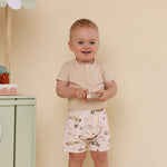 SNUGGLE HUNNY VINTAGE CARS SHORTS