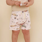 SNUGGLE HUNNY VINTAGE CARS SHORTS