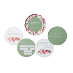 SNUGGLE HUNNY STRAWBERRY & MOSS REVERSIBLE MILESTONE CARDS