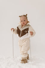 CINNAMON BABY SNOW SUIT - SAND