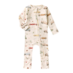 SNUGGLE HUNNY VINTAGE CARS CONVERTIBLE ROMPER