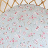 SNUGGLE HUNNY WHITE RABBIT BASSINET SHEET / CHANGE PAD COVER