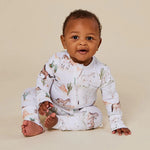 SNUGGLE HUNNY WILD HORSES SNUGGLESUIT CONVERTIBLE ROMPER
