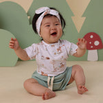 SNUGGLE HUNNY WOODLAND TALES SHORT SLEEVE BODYSUIT