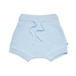 SNUGGLE HUNNY BABY BLUE COTTON KNIT SHORTS
