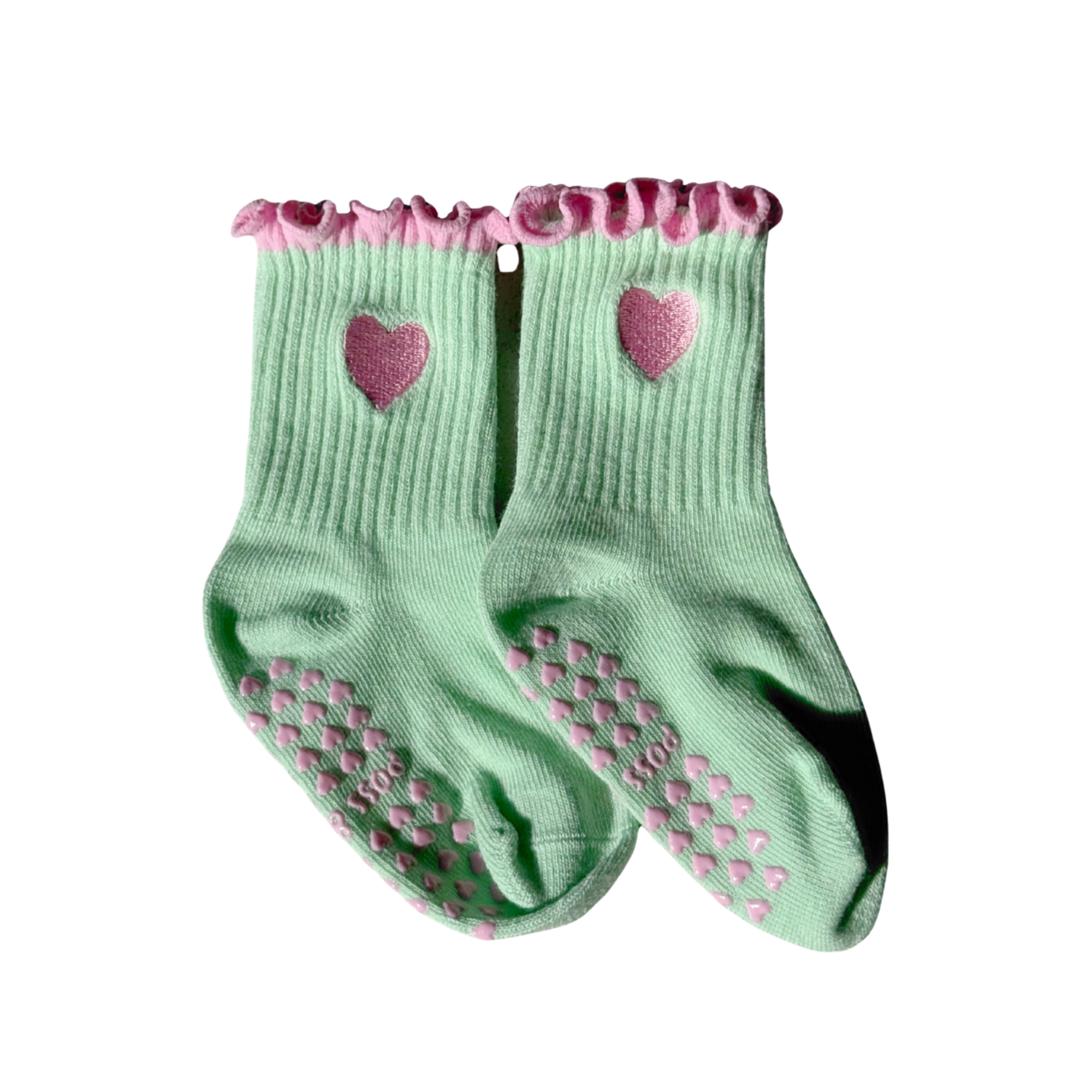 POSS & SOSS HEART SOCKS - GARDEN PARTY