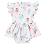 SNUGGLE HUNNY FAIRY GARDEN SHORT SLEEVE DRESS