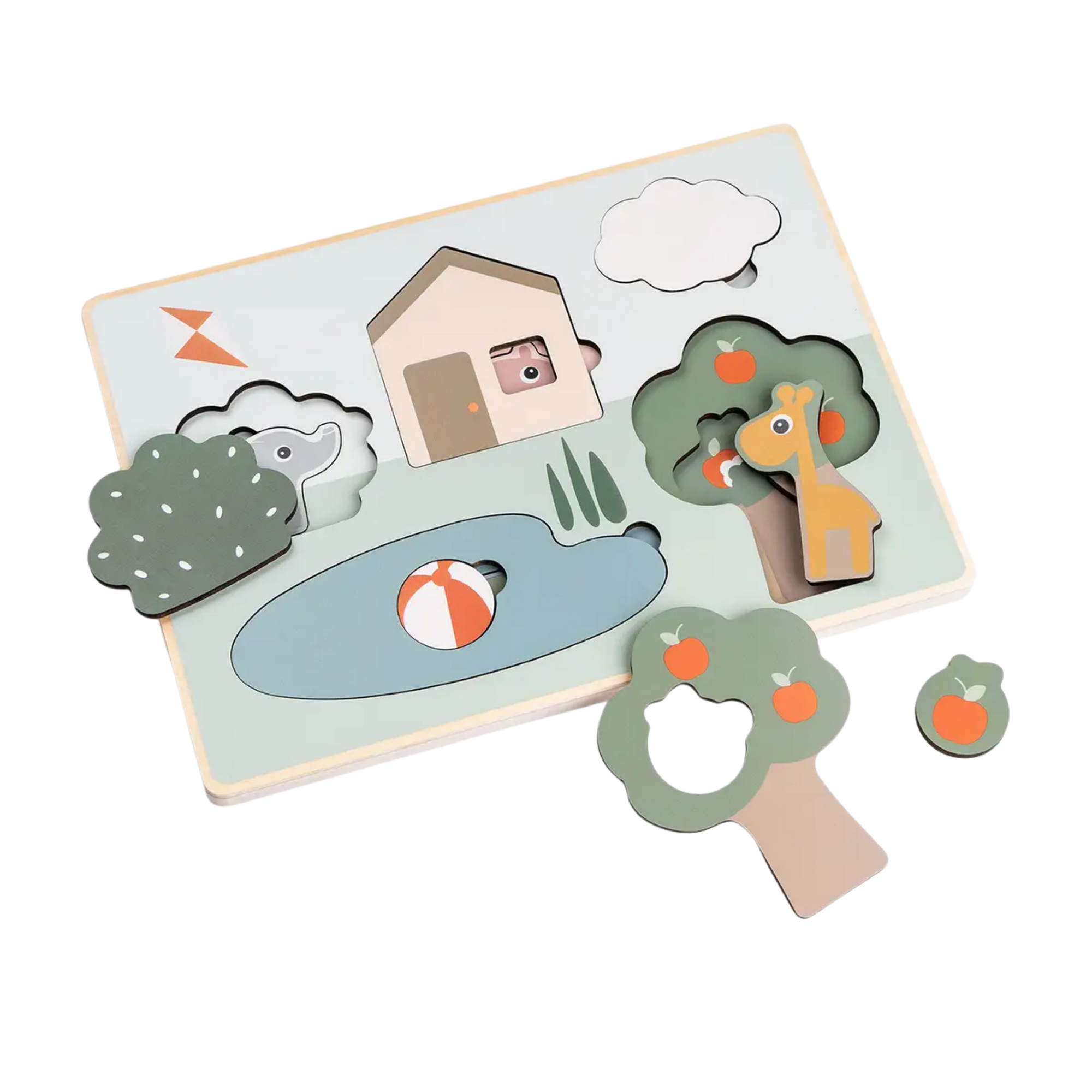 DONE BY DEER LAYER PUZZLE DEER FRIENDS - COLOUR MIX