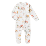 SNUGGLE HUNNY DIGGERS & TRACTORS SNUGGLE SLEEPSUIT ZIP FOOTIE