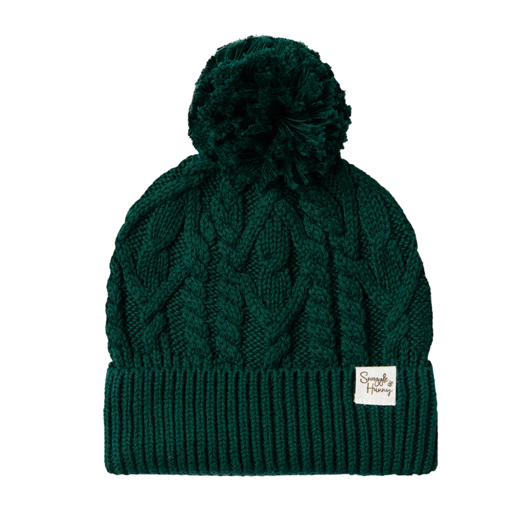 SNUGGLE HUNNY EMERALD KNIT BABY BEANIE