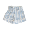 CINNAMON BABY BLUE SUMMER WAVE SHORTS